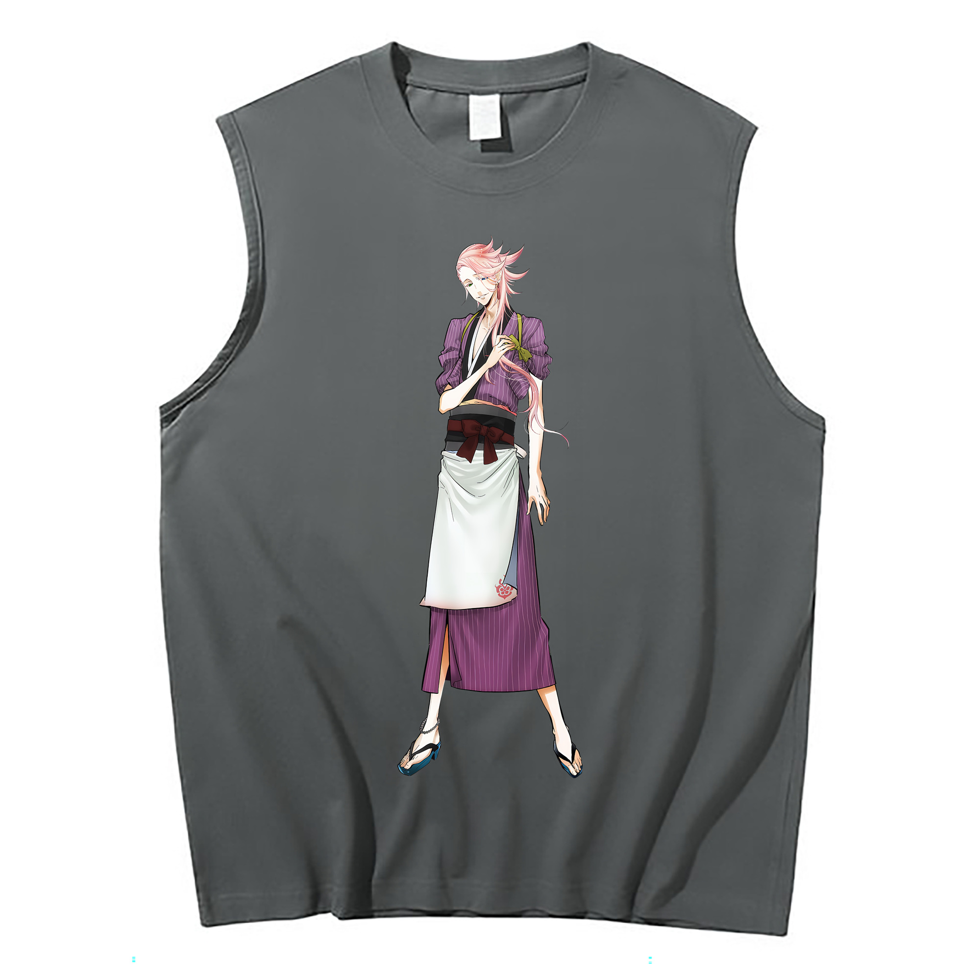 （画像用） 刀剣乱舞 Touken Ranbu コットン100％タンクトップ（フロントプリント）